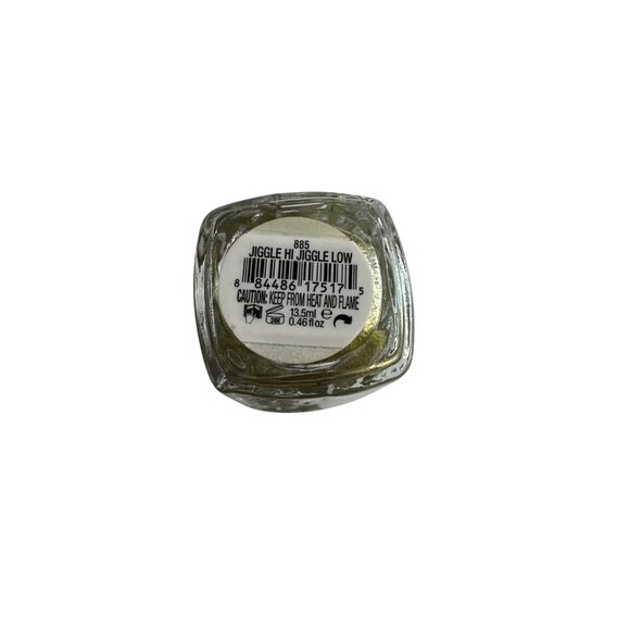 Essie Jiggle Hi Jiggle Low Nail Polish 0.46 Fl Oz Metallic Gold Glitter Finish L - Picture 2 of 2
